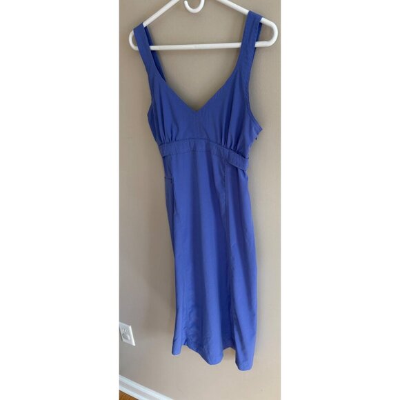 Athleta Periwinkle Purple Casual Sleevless Athleisure Sundress Size 6 TALL - Picture 4 of 12